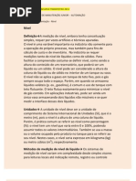 Nível - Exercícios