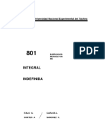 801 Ejercicios Resueltos de Integral Ind