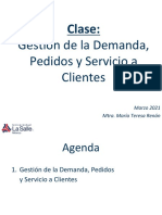 Clase Gestion de Pedidos Logistica