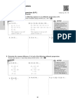 CHAPTER 5: Progressions: 5.1 Arithmetic Progressions (A.P.)