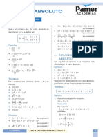 Álgebra - Reg 10 - Valor Absoluto