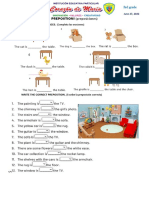 3ero PREPOSITIONS