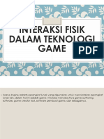 Interaksi Fisik Dalam Teknologi Game