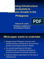 Overcoming Infrastructure Constraints To Economic Growth in The Philippines