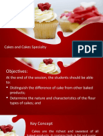 Chapter 7 - Cakes and Cakes Specialty