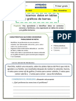 Organizamos Datos en Tablas y Graficos de Barras