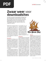 Zwaar weer voor downloadsites 