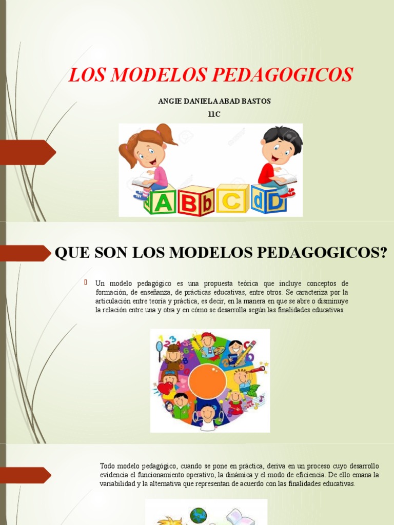 Modelos Pedagógicos y su Importancia | PDF | Aprendizaje | Conocimiento