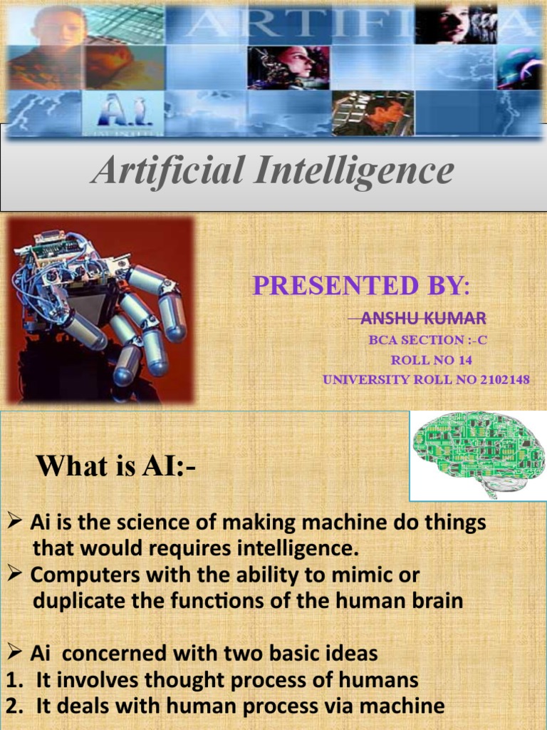 Overview of Artificial Intelligence Concepts | PDF | Computers