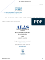 ISBN - PONENCIAS COMPLETAS - Alas 2017