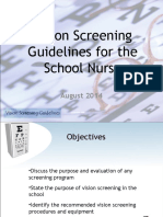 Vision Screening Training