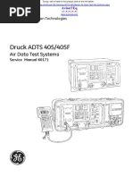 Druck GE Sensing ADTS 405 ADTS 405F Air Data Test Set Systems AvionTEq - New