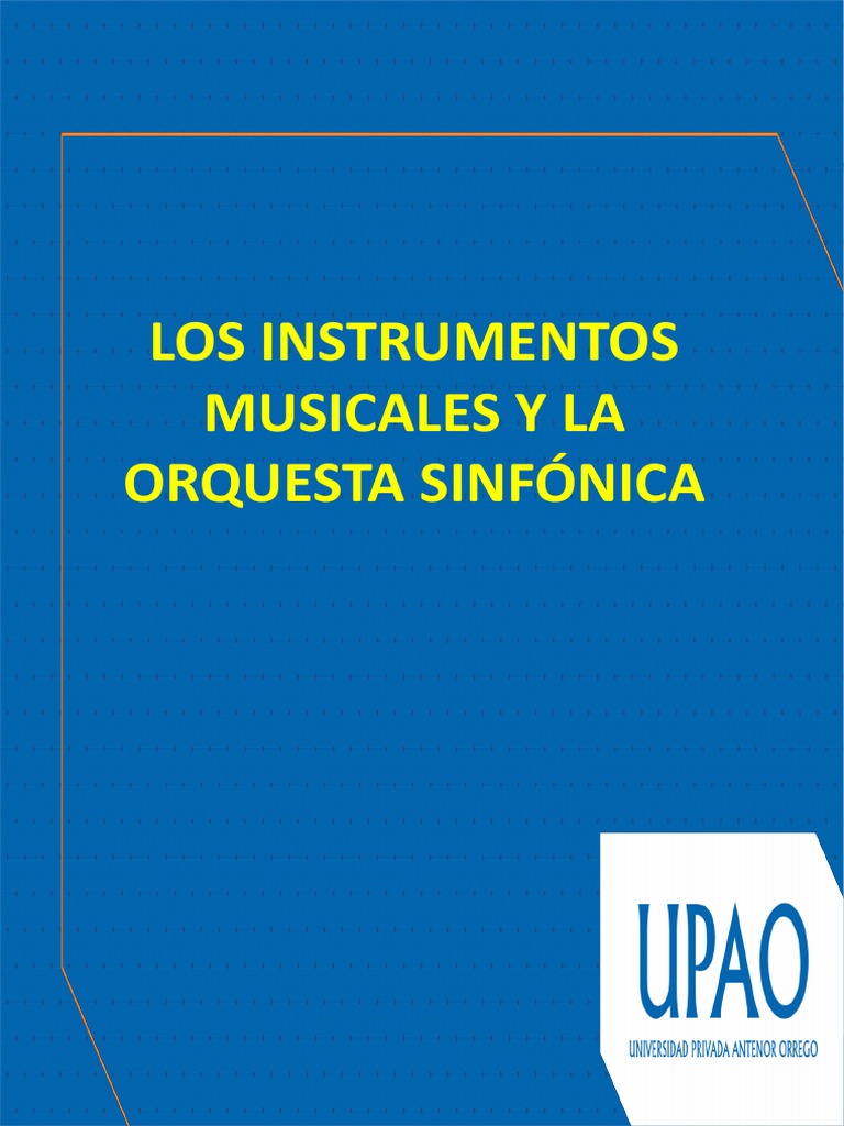 Instrumentos de la Orquesta Sinfónica | PDF | Instrumentos musicales ...