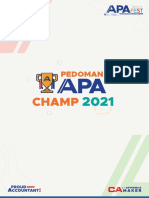 Pedoman Apa Champ 2021
