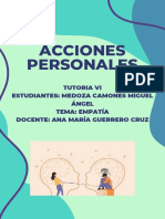 ACCIONES PERSONALES