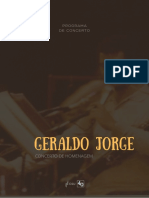 OSU - Concerto em Homenagem Ao Professor Geraldo Jorge (Programa de Concerto)