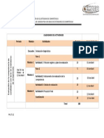 Calendario de Actividades EC0076 Actualizado