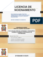 Licencia de Funcionamiento ......... Terminado