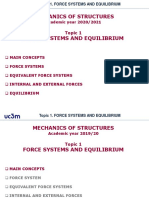 Session - 1 - Force Systems and Equilibrium