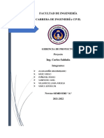 Plan de Gestion Del Tiempo