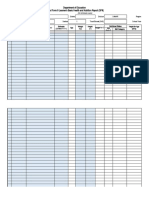 SF 8 Learner's Basic Health and Nutrition Report