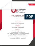 Formato FPTTA Tarea 1 Semejanzas y Diferencias Entre Procesos y Elementos de La Comunicación