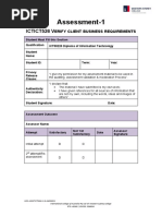 Assessment Task 1.2