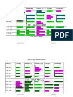 Horario de Clases