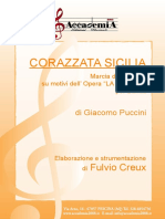 Corazzata Sicilia Partitura