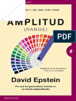 Amplitud (Range) (David Epstein