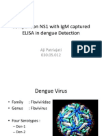 Comparison NS1 With IgM Captured ELISA in Dengue