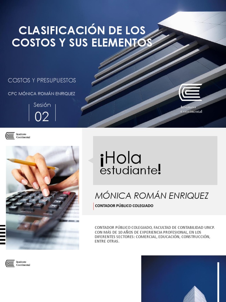 Clasificación y Elementos de Costos | PDF | Costo | Contabilidad