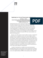 Optimizing Low-Current Measurements and Instruments