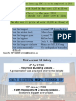 The Forth Replacement Crossing FRC Is To Be Completed in 2016