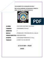 Carnet de Vacunacion