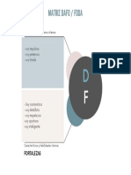 A4 Análisis Matriz DAFO Empresa Azul Gris