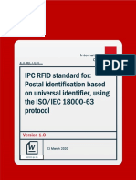 IPC RFID Standard For Postal Identification Unique Identifier