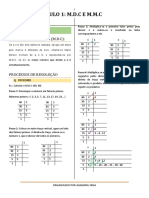 M.D.C e M.M.C - Resumo