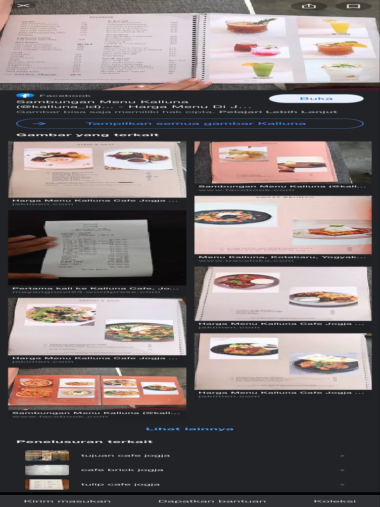 Picture Idea: Kalluna Jogja Cafe Aesthetic Dan Menu Terjangkau