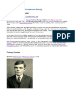 Alan Turing's School Days