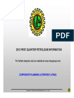 2012 First Quarter QPI - PDF - NNPC
