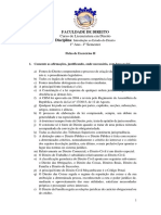 Ficha de Exercicios II IED DTO UNITIVA