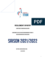 Règlement Sportif Musculation 2021-2022