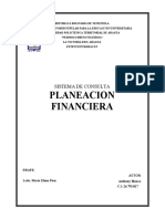 Evaluación Pendiente Planeacion Financiera (Sistema de Consulta)