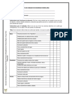 Lista de Chequeo de Seguridad Domiciliaria