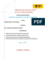 Proyecto Final de Informe de Investigacion Cromatos, Volframatos, Molivatos, Fosfatos