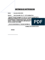 Acta de Situación Vehícular 6 Camionetas