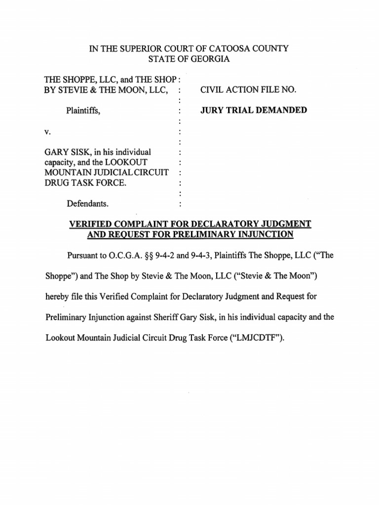 P Verifiedcomplaint | PDF | Cannabis | Lawsuit