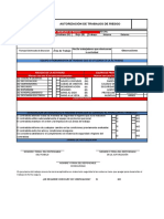 Autorización de Trabajos Peligrosos (SyMA-PT-R)