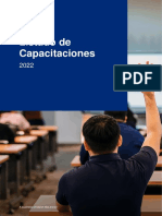 Listado de Capacitaciones 2022